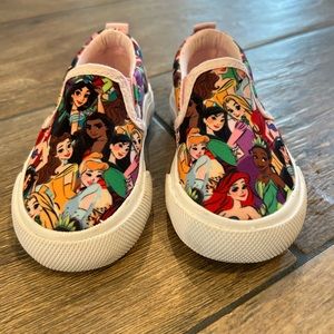 Ground Up Disney Princesses Slip On Sneaker - Toddler - Multicolor SIZE 6